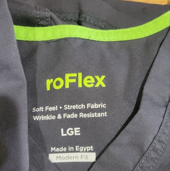 Men's Graphite Landau ProFlex Scrubs Lg (3 sets!) - Picture 12 of 12